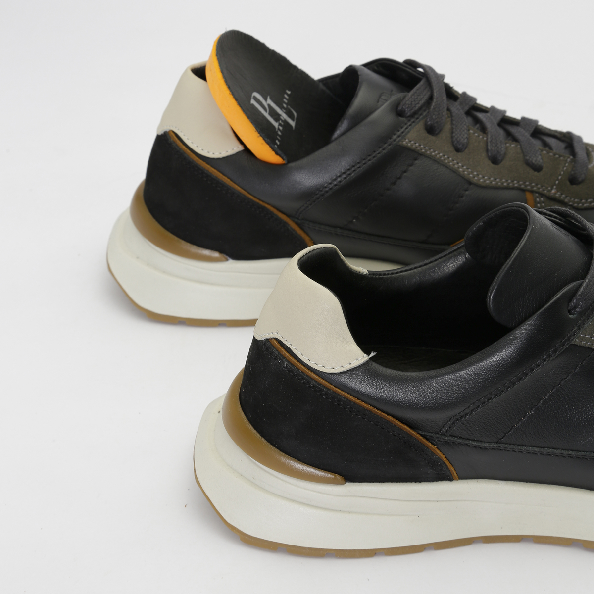 CAMURÇA GRAFITE/ NOBUCK PRETO